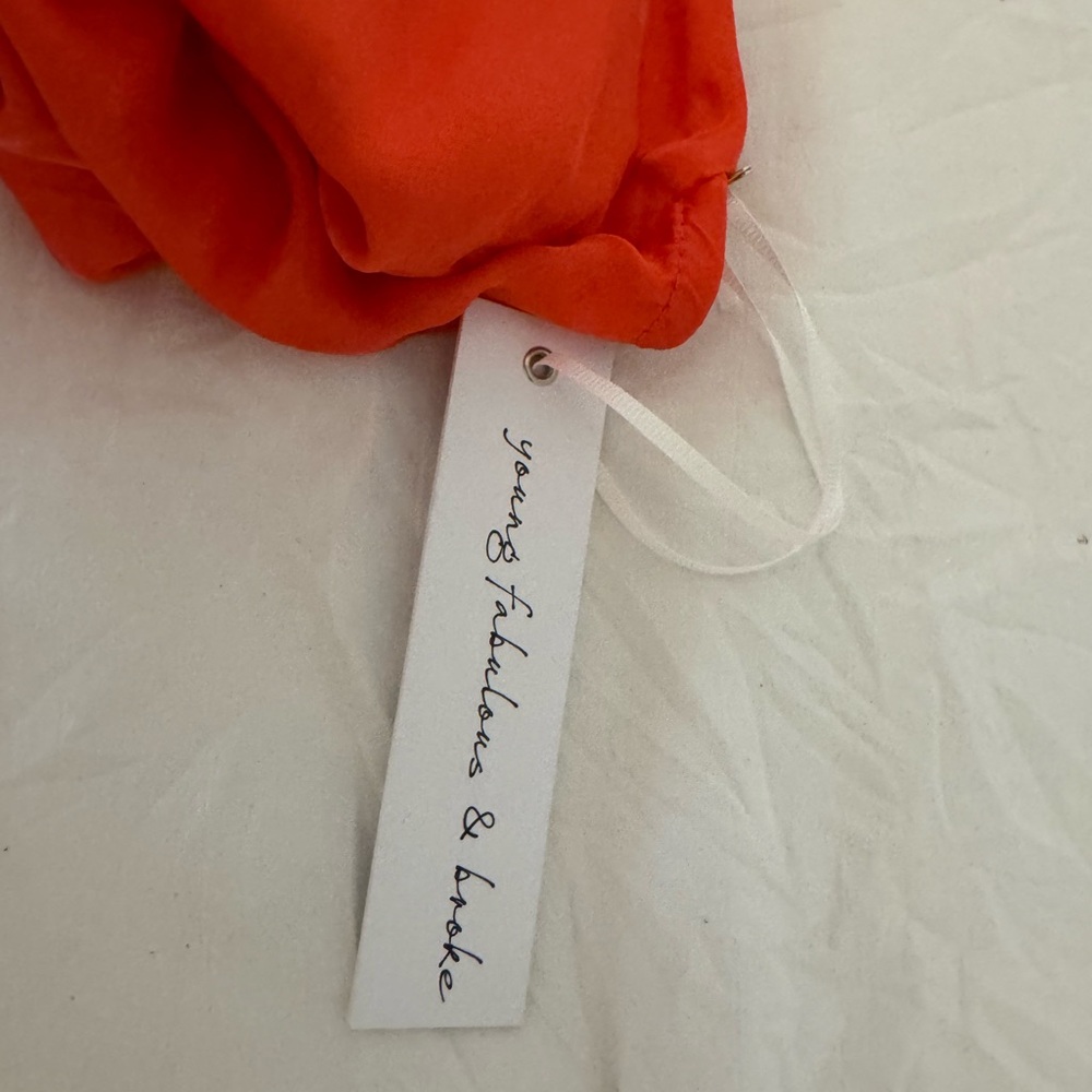 Vibrant Orange Maxi Dress YBF - Picture 10 of 15